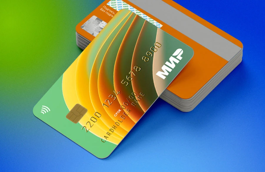 Smart Payment Card with Integrated Circuit (OK 13.56/7816)