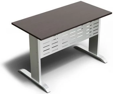 Metal Frame Table with 22mm Laminated Surface - Perspective