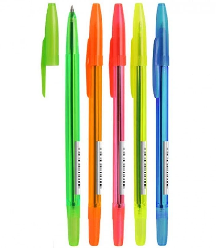 Neon Blue Ink Ballpoint Pen STAMM 511