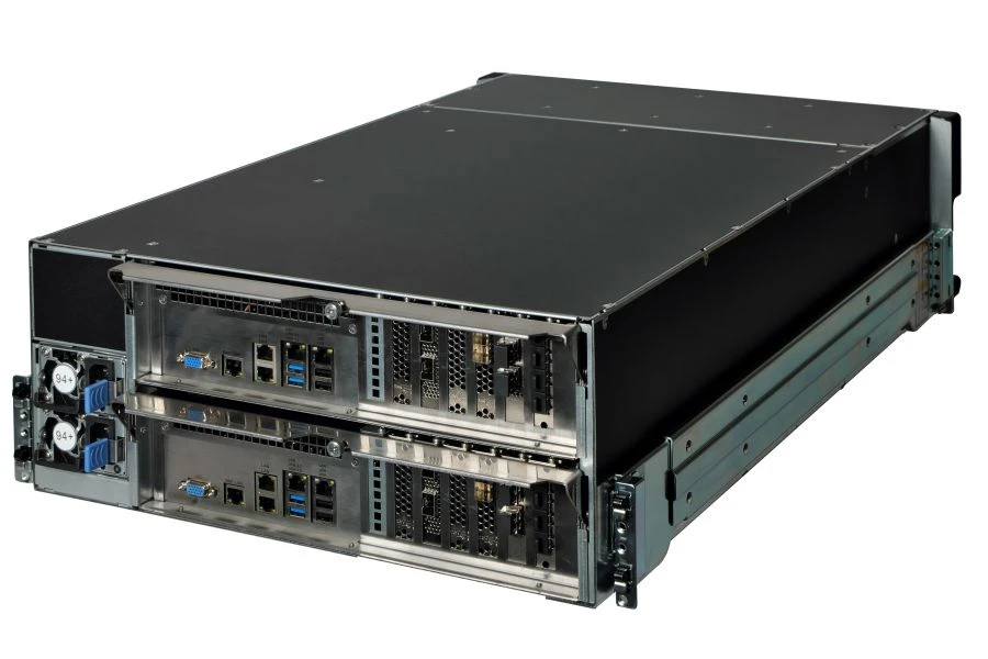 Dual-Controller All-Flash NVMe Storage System with Mass Market CPU (PRVL.466535.219)