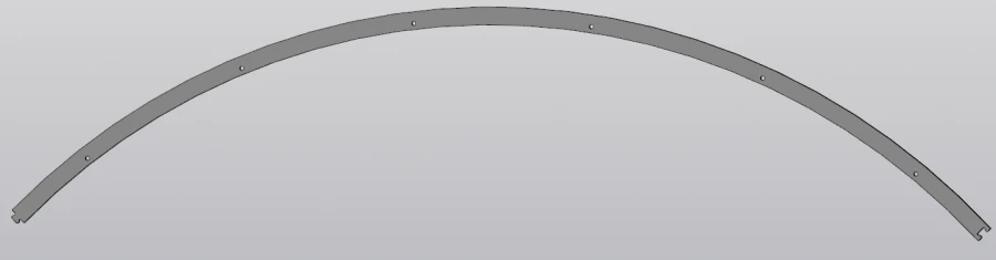 Main Bearing Dust Seal Ring Segment M03-C5-20-030443-D