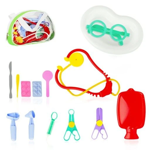 Doctor Play Set with Bag - 13 Pieces