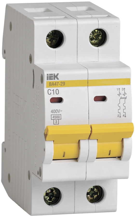 Automatic Circuit Breaker VA47-29 2P 10A