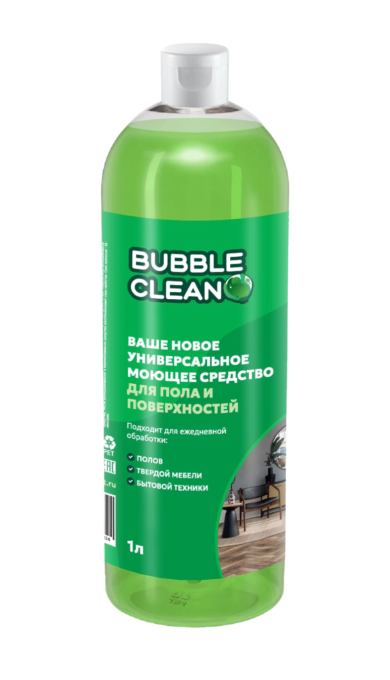 Universal Floor and Surface Cleaning Agent Bubble House Clean