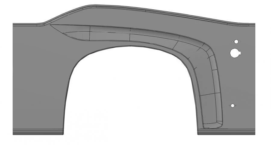 Right Front Arch Panel 5299-401-5402505