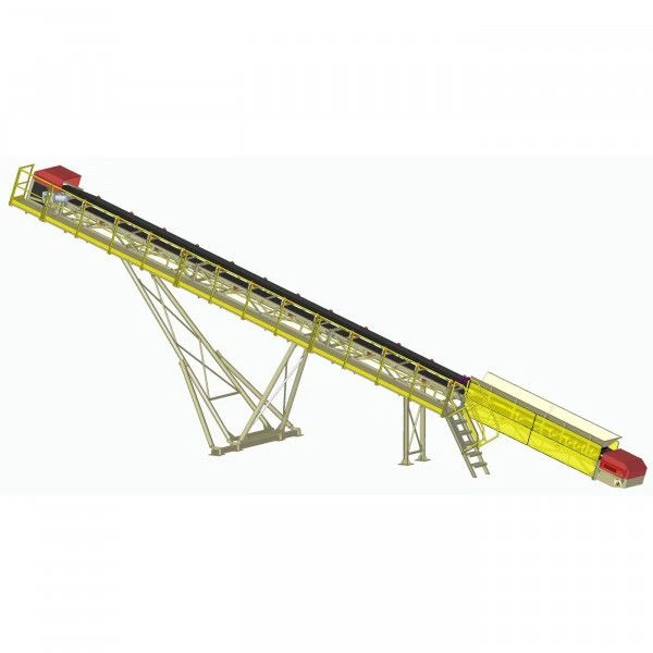 Belt Conveyor for Bulk and Piece Materials