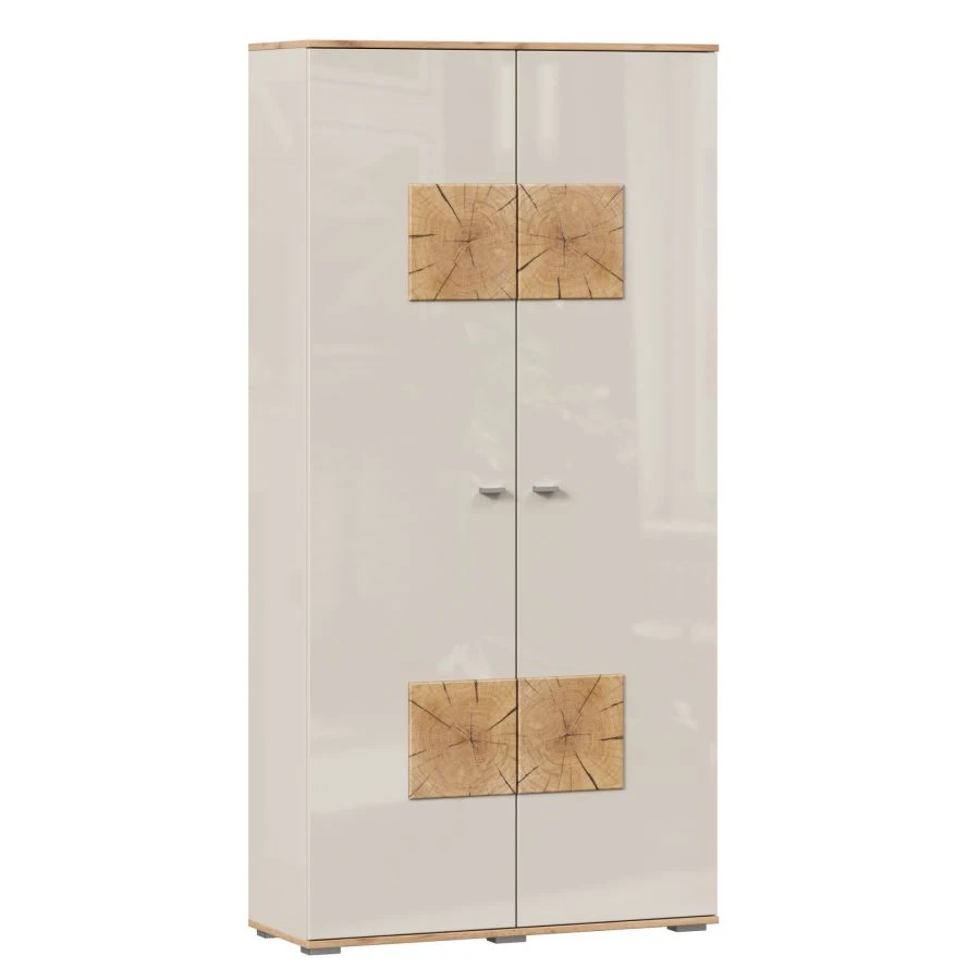 خزانة فيجي ذات بابين (بلوط ذهبي/كشمير) موديل LD.659150.000