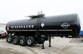 BONUM 914211 Tank Semi-Trailer for Safe Transport