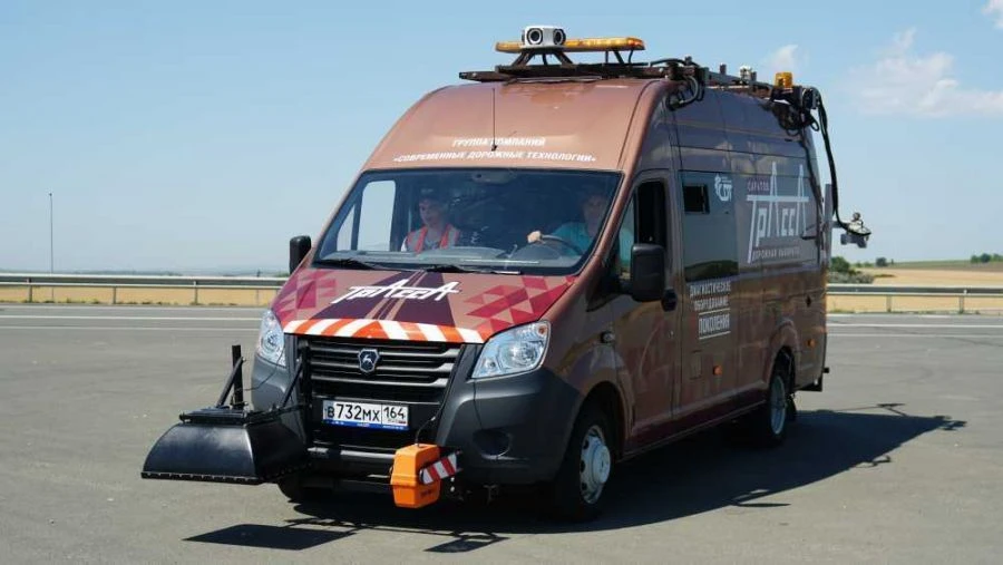 مجمعات القياس للمختبرات الطرقية المتنقلة تراسّا 2 على قاعدة فورد غازيل نيكست