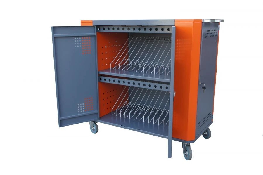 Mobile Charging Storage Cart for Laptops and Tablets SC-N30-BC