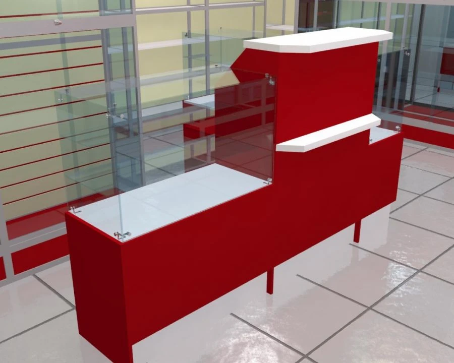 محطة عمل 900x600x1200 مم موديل A-8