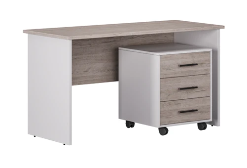 Executive Desk with Mobile Pedestal - LDF, Direct Design
