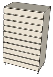 Newspaper and Magazine Storage Shelf