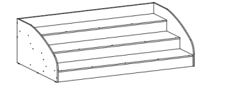 Choir Stand for Performances (Model: Alliance-S)
