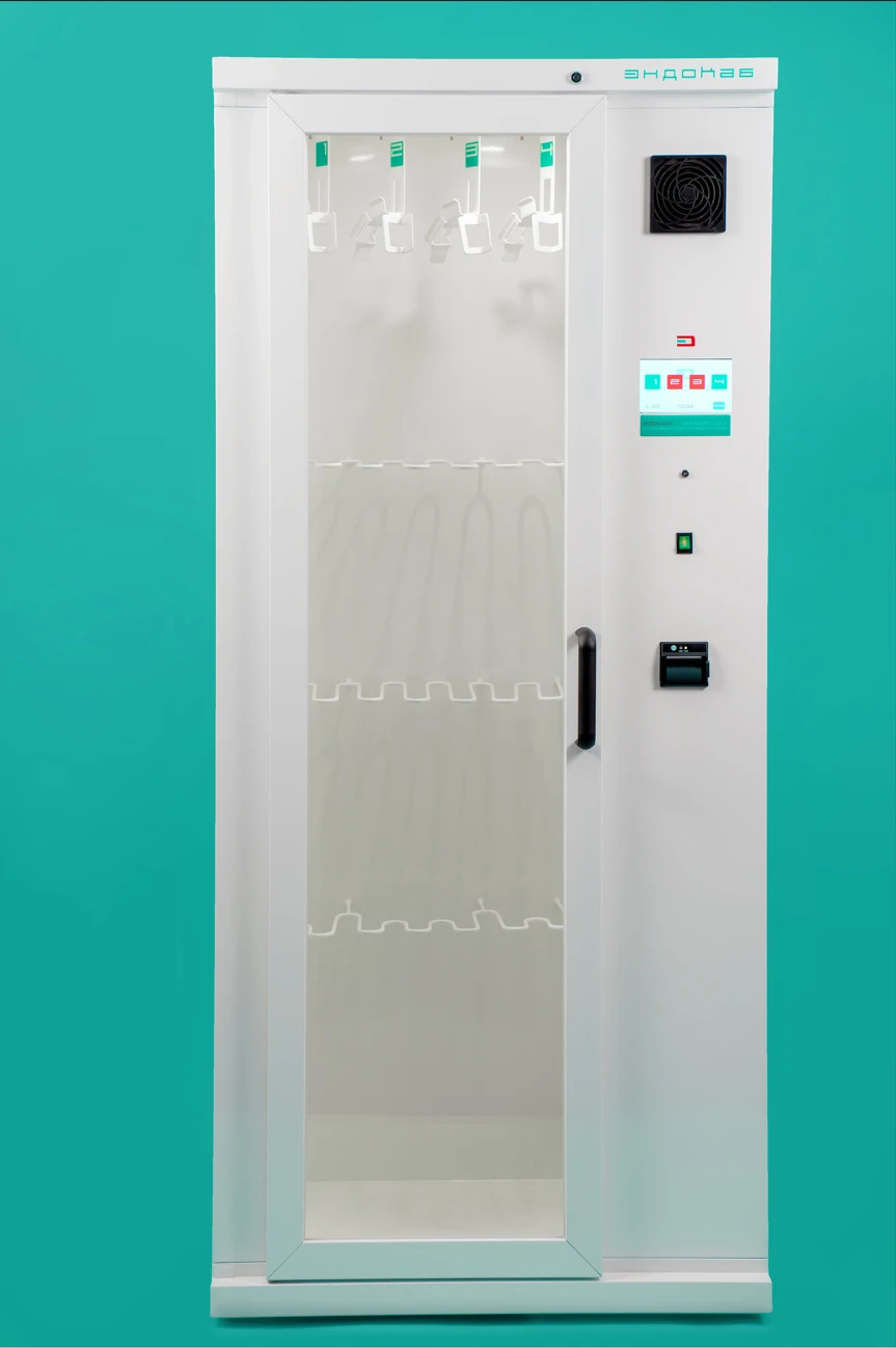 Automated Drying and Storage Device for Flexible Endoscopes ENDOCAB Model ENDOCAB-4A