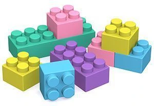 مجموعة بناء شكو "يوني" - 108 قطعة