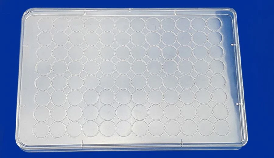 غطاء لوح بحث مختبري قابل للاستخدام مرة واحدة PL-2-96-0.3-PS