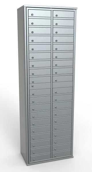 Metal Subscriber Cabinet with 38 Compartments - Model ASh-38od