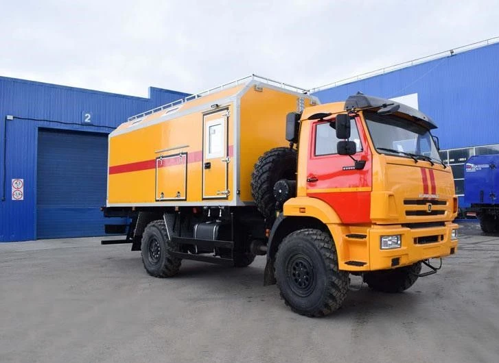 Communication Vehicle on KAMAZ-43502 Chassis Type 27393