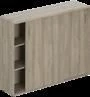 Document Cabinet Frame "ALTA" (No Top, For Back Wall MDF) Model MP 641