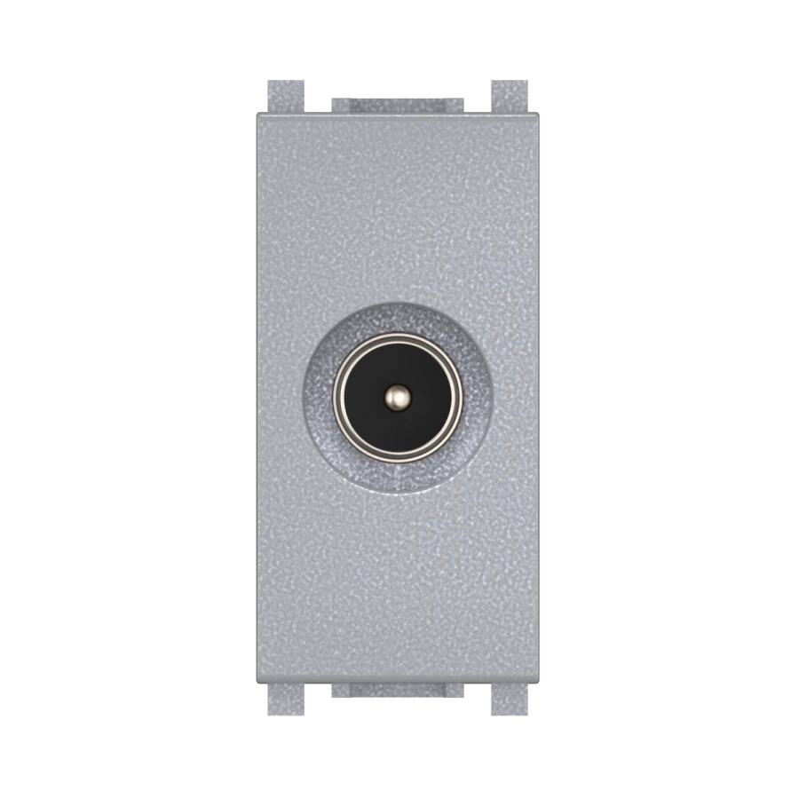 Caduceus Aling Experience Hidden Antenna Socket M/F 1M Silver Art. 74261.S