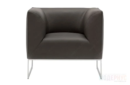 Soft Armchair View 3 - Customizable Size and Color