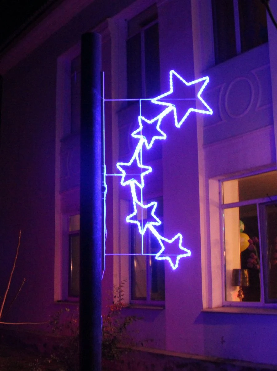 لوحة LED الخارجية الزخرفية "فزليت" - نسخ 220 فولت، 24 فولت، 12 فولت