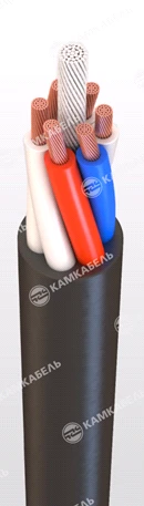 Flexible Mining Cable with Copper Conductors, PVC Insulation