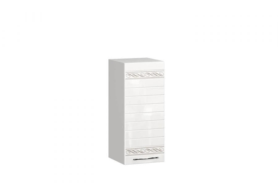 Anastasia Type 3 800 Facade (White, with Straight Milling and Pattern)