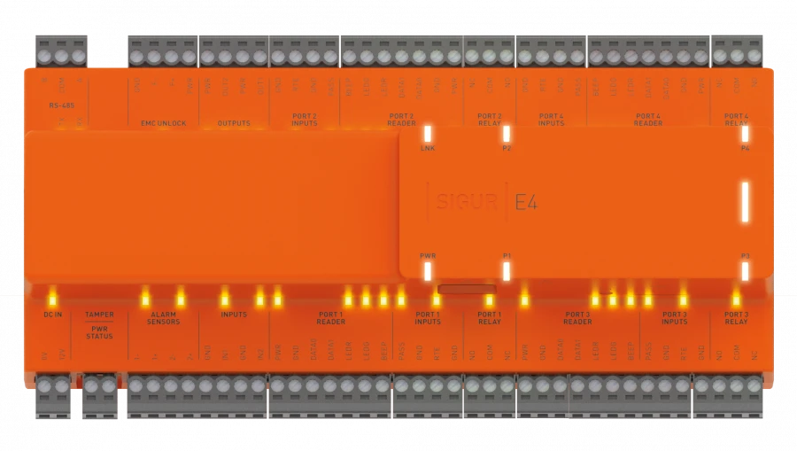 وحدة تحكم نظام التحكم في الوصول Sigur E4 PRO