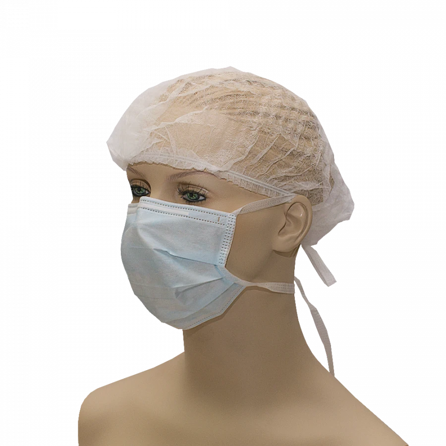 Non-Sterile Medical Mask "HEKSA" - Two-Layer, Blue