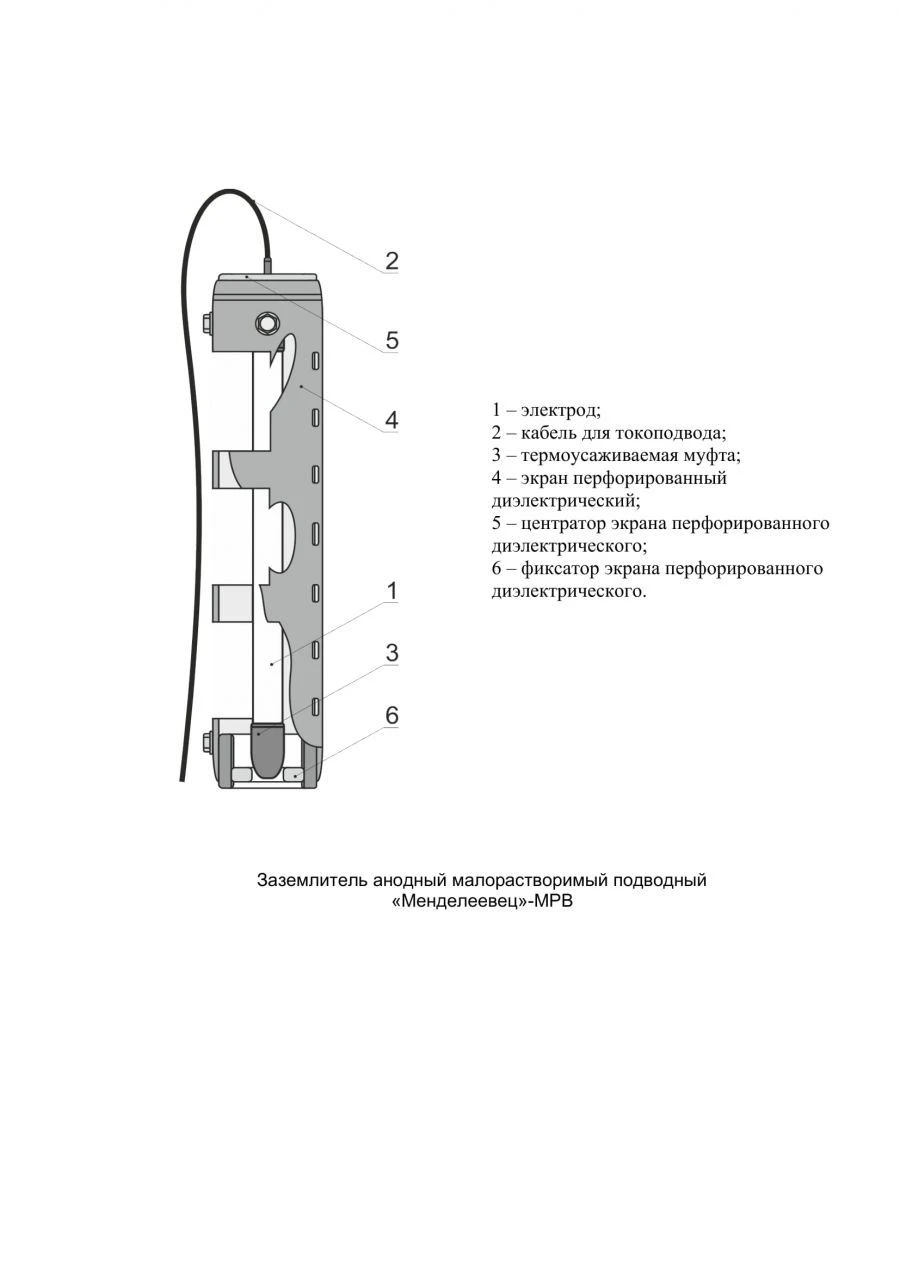 نظام تأريض الأنود تحت الماء "مندلييفيتس"-MRV