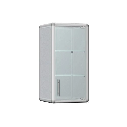 Wall-mounted cabinet with glass door LShS-2