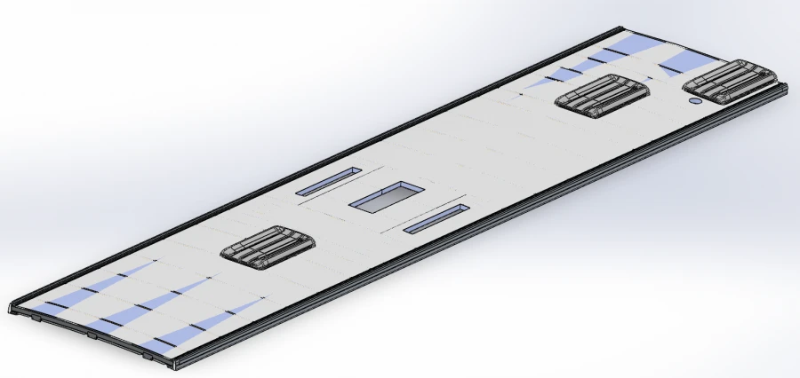 Complete Roof Panel 5299-405-5703000-37/LG