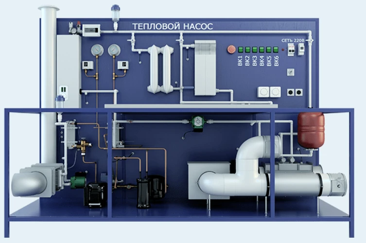 Heat Pump Laboratory Setup for Waste Gas Heat Recovery (TOT-TNG)
