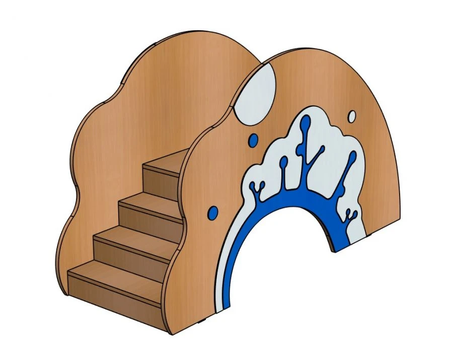 زلاقة "مرح" للاستخدام في رياض الأطفال M104