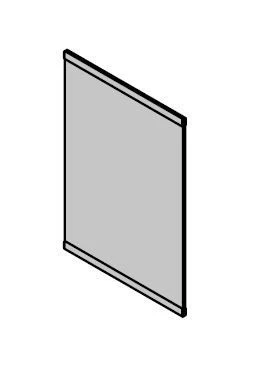 لوحات MDF مع القضبان لتقسيمات المكاتب