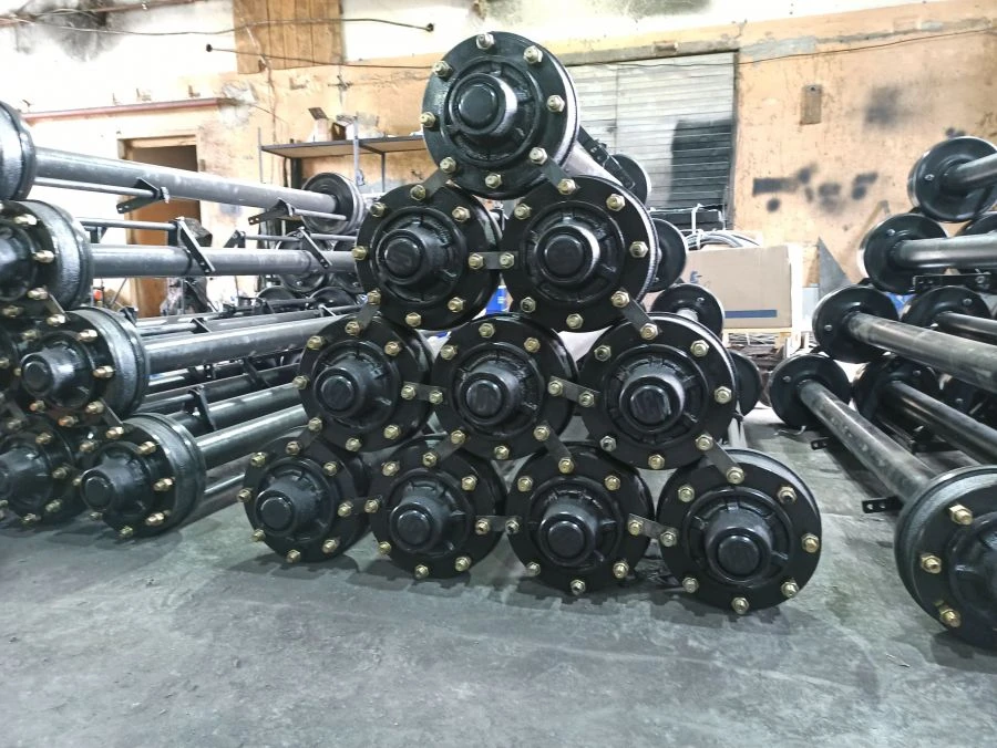 محور مقطورة الجرار ASM المكابح