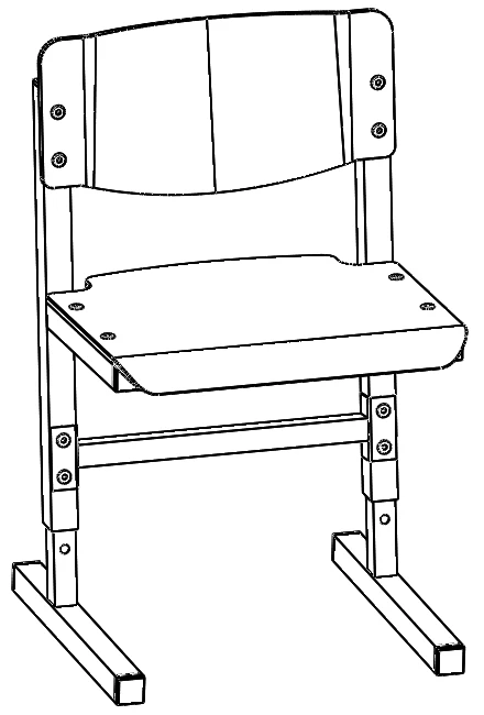 Universal Transformable Chair Model SUT.05