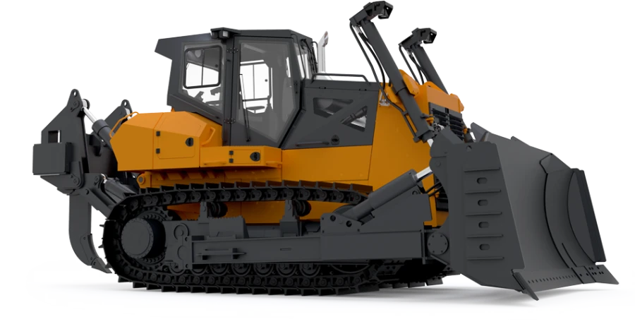 Versatile Bulldozer for Construction and Earthworks D20 with YAMZ Engines