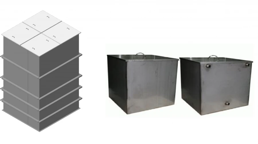 Stainless Steel Storage Tank - Custom Sizes Available