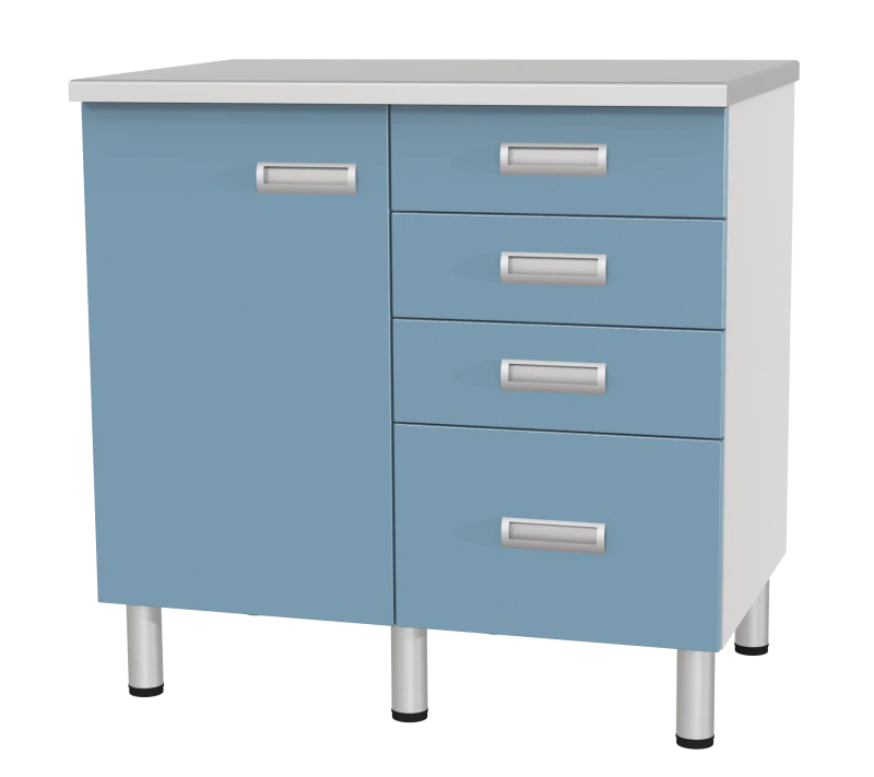 طاولة مختبرية SL-03-MSK (SL-03-207) مع تخزين