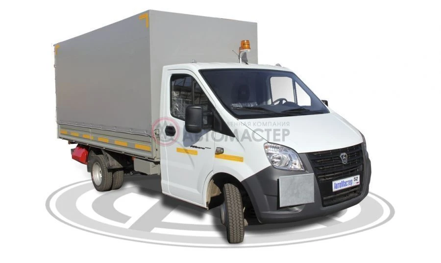 سيارة نقل البضائع الخطرة فئة EX/II مع منصة مغطاة GAZelle NEXT 28N11T