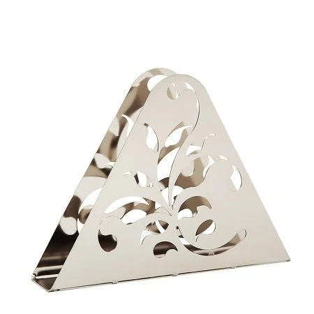 Elegant Table Napkin Holder "Patterns" in Corrosion-Resistant Steel