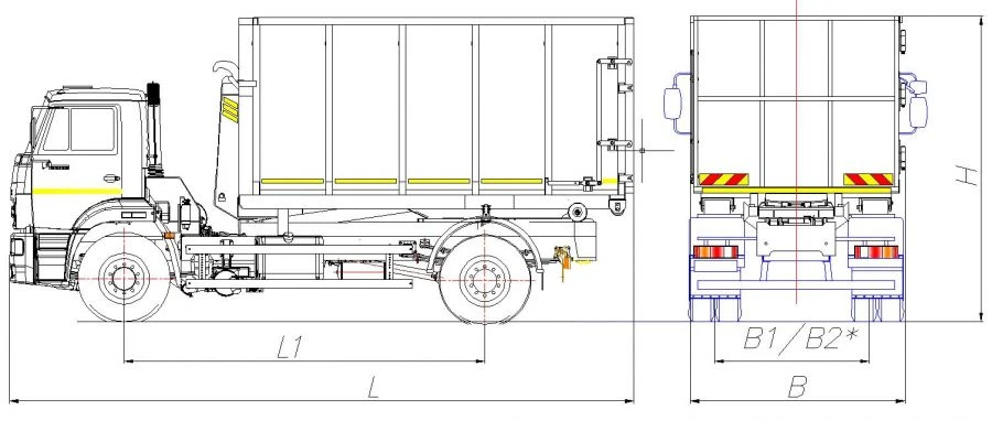 Self-loading Multi-lift Machine Model MK-4561-05