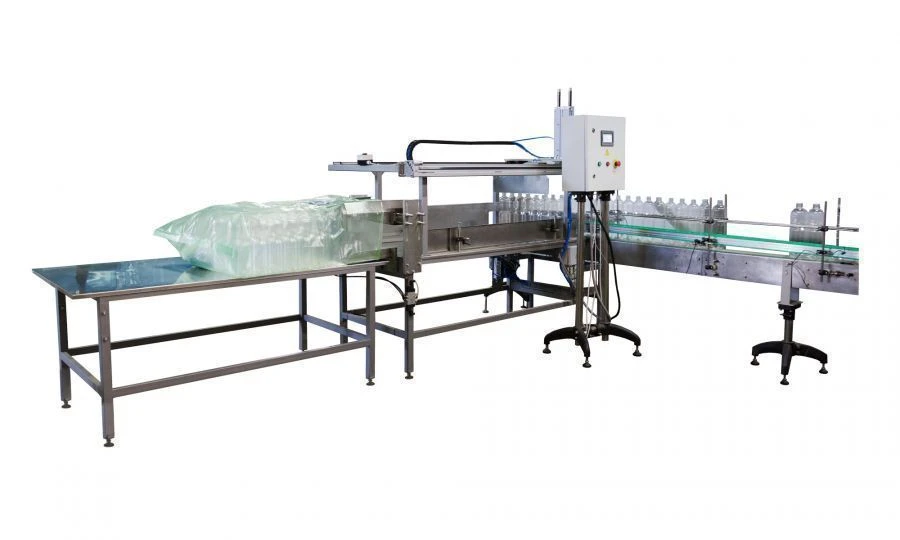 Empty Bottle Packager UBP for Packing Empty Bottles Model UBP-3000A