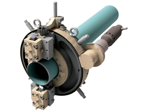 ماكينة معالجة نهايات الأنابيب المحمولة المتخصصة غاكس-ل-50/160