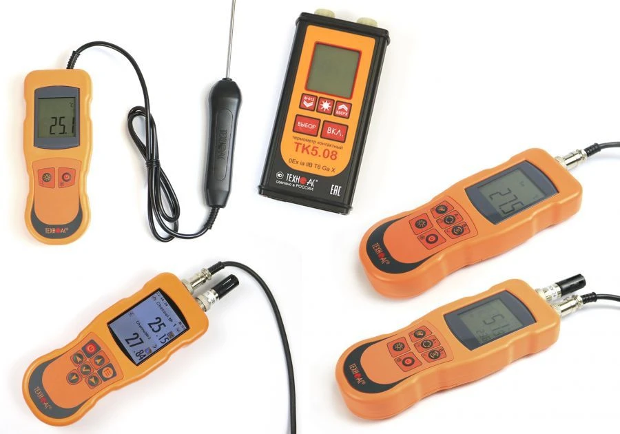 Digital Contact Thermometers TC-5 for Accurate Temperature Measurement