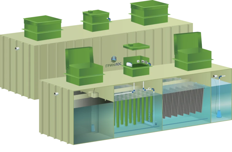 Greenlos BM Modular Water Purification Systems