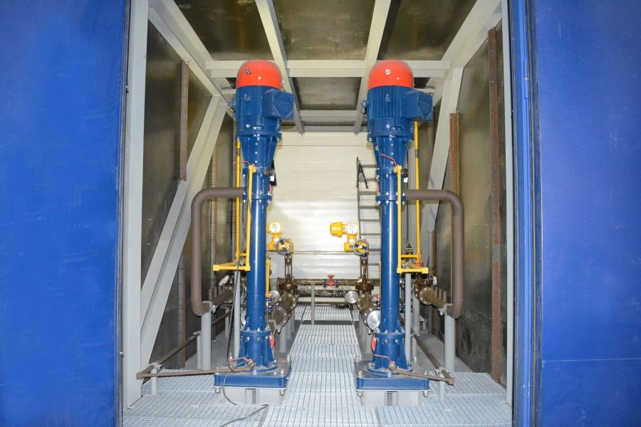 صندوق مضخة وحدة استقرار المكثفات بНС-2.5-3(УСК).00.00.000